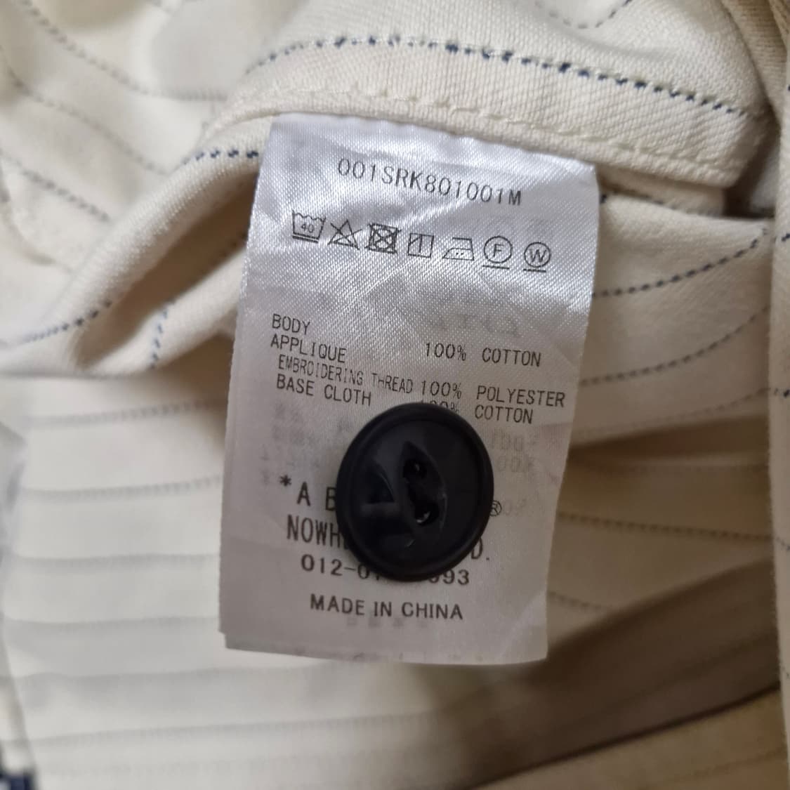 베이프 베이스볼 셔츠 상품이미지8