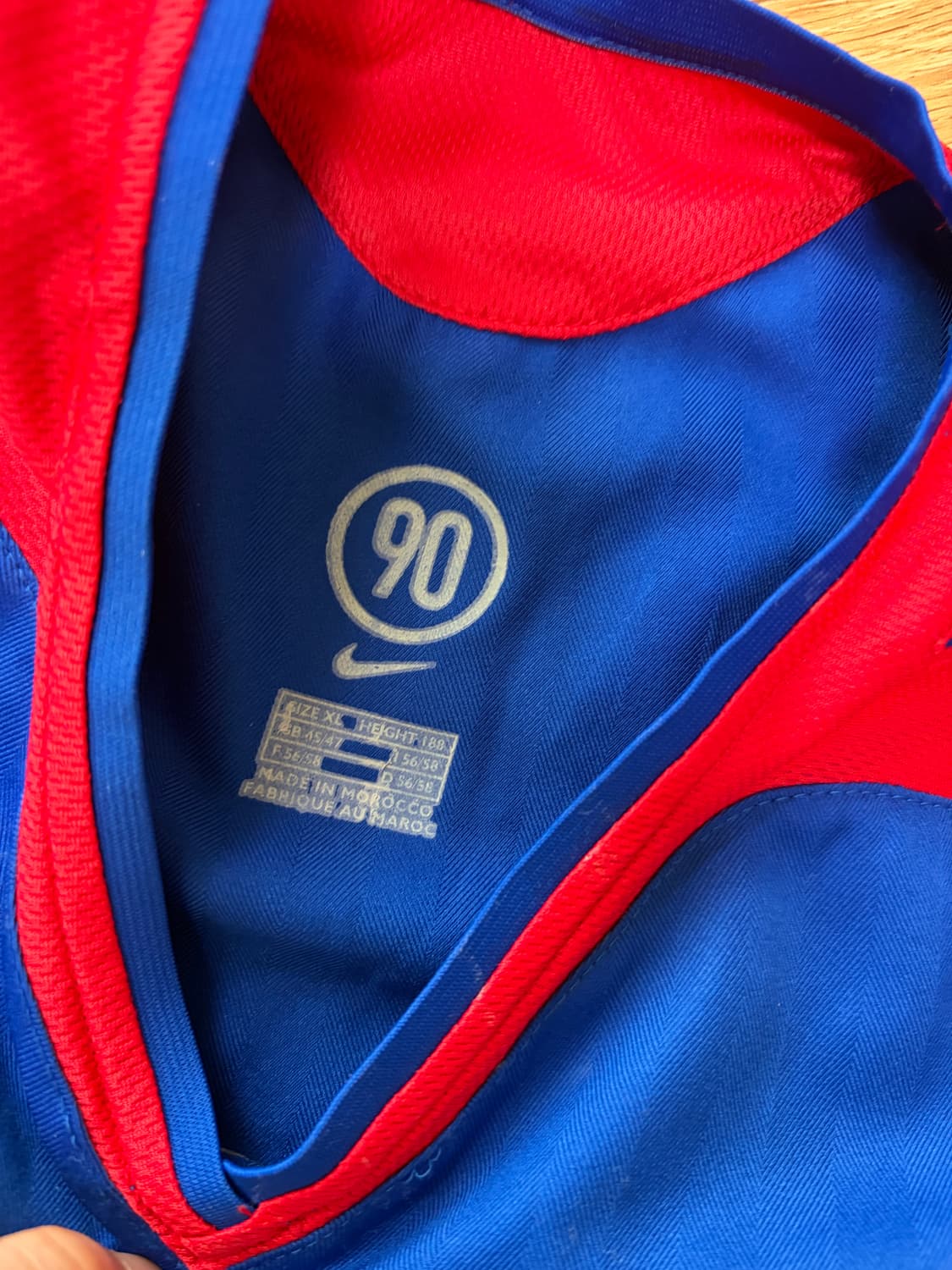 04-06 맨유 어웨이 정품 유니폼 XL 상품이미지4