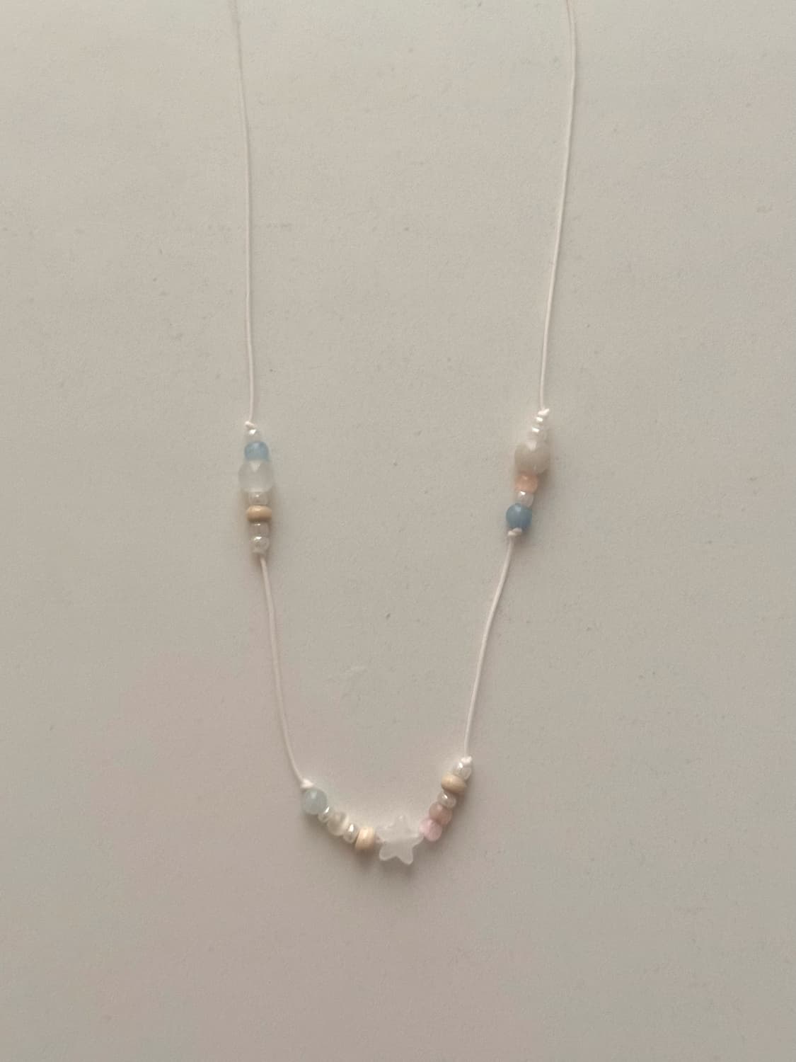 핸드메이드 비즈목걸이 매듭목걸이 상품이미지1