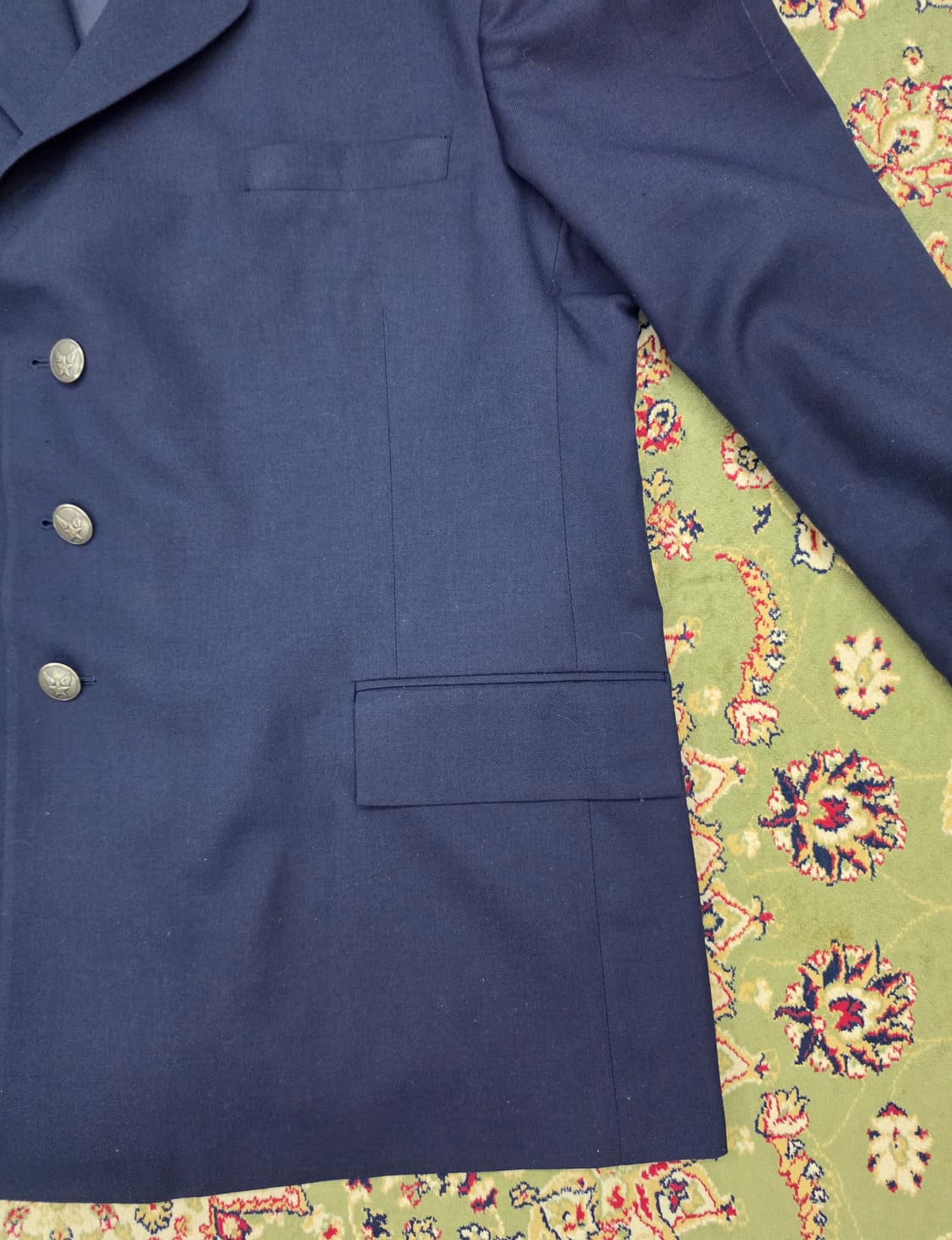 [최종할인] USAF 미공군 3버튼 정복 자켓 50R 110 상품이미지6