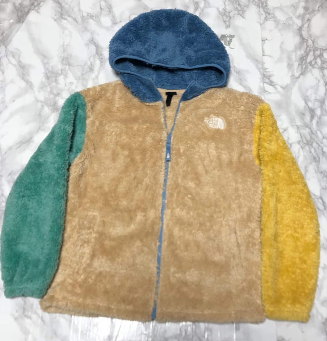 노스페이스 후리스 자켓 거의새거 컬러블록 상품이미지1