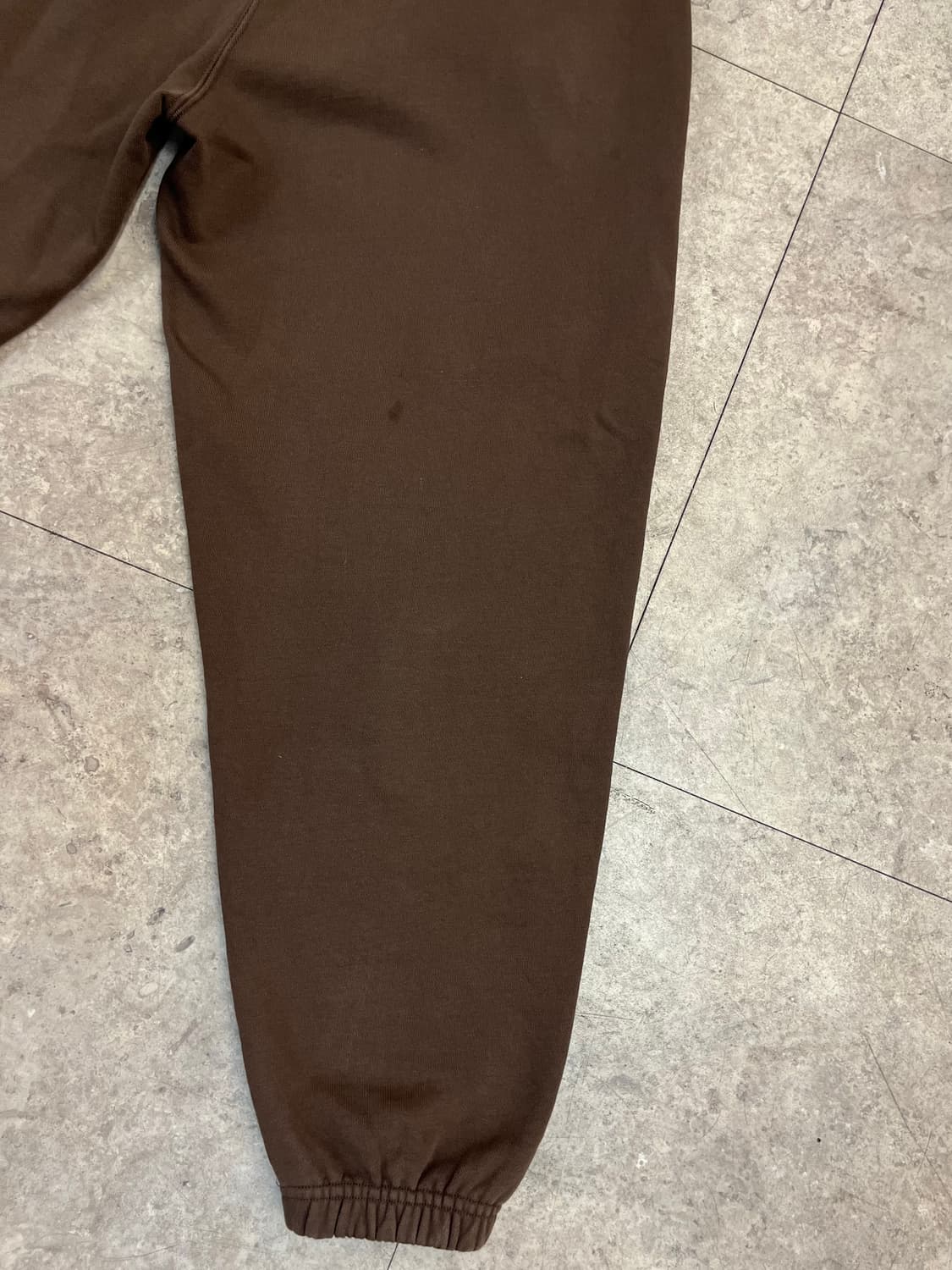 나이키 스우시 기모 스웻 조거 팬츠 브라운 S #csz3919  *오염, 상품이미지9