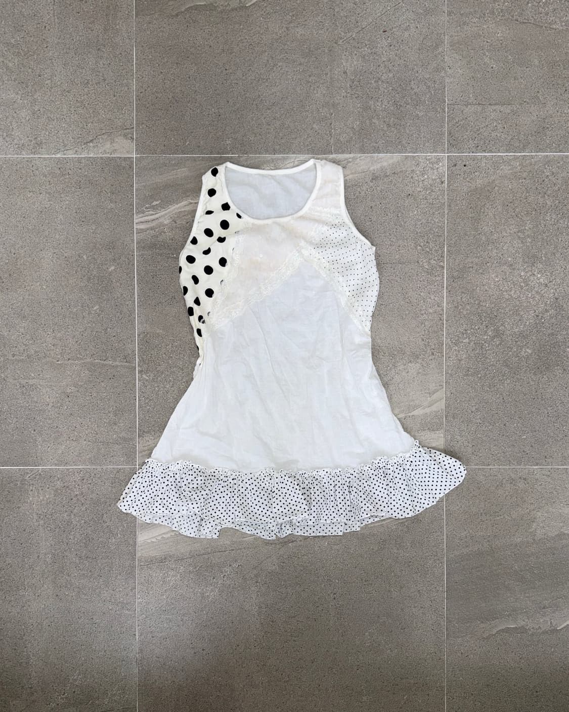 Ivory dot spangled mini ops 상품이미지1