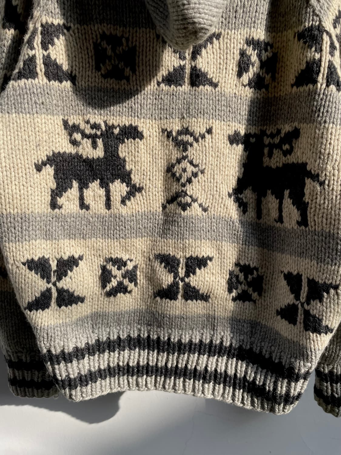 Cotton Club deer hooded Cowichan 상품이미지9