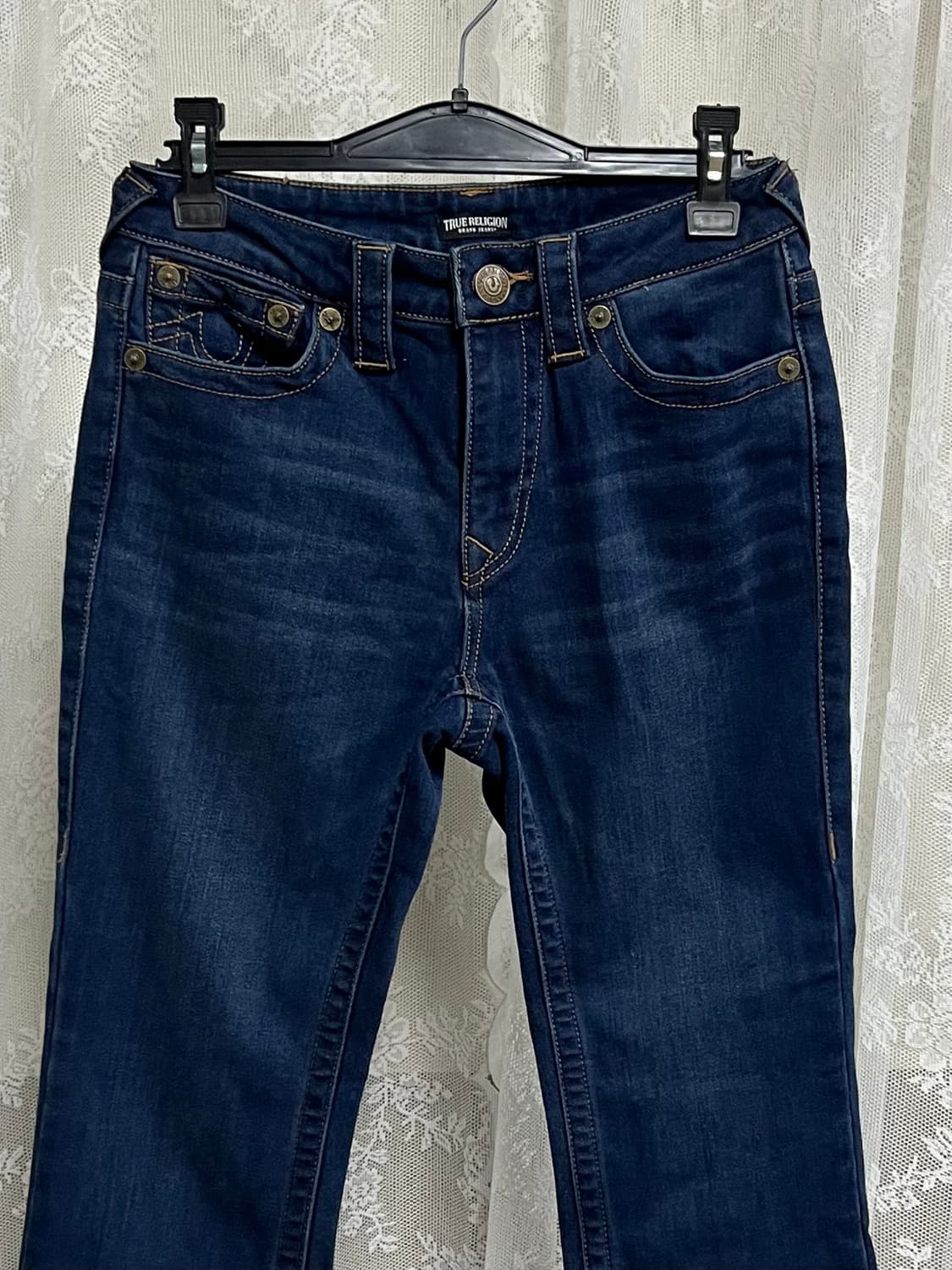 26) 트루릴리전 기모 부츠컷 데님 청바지 상품이미지3