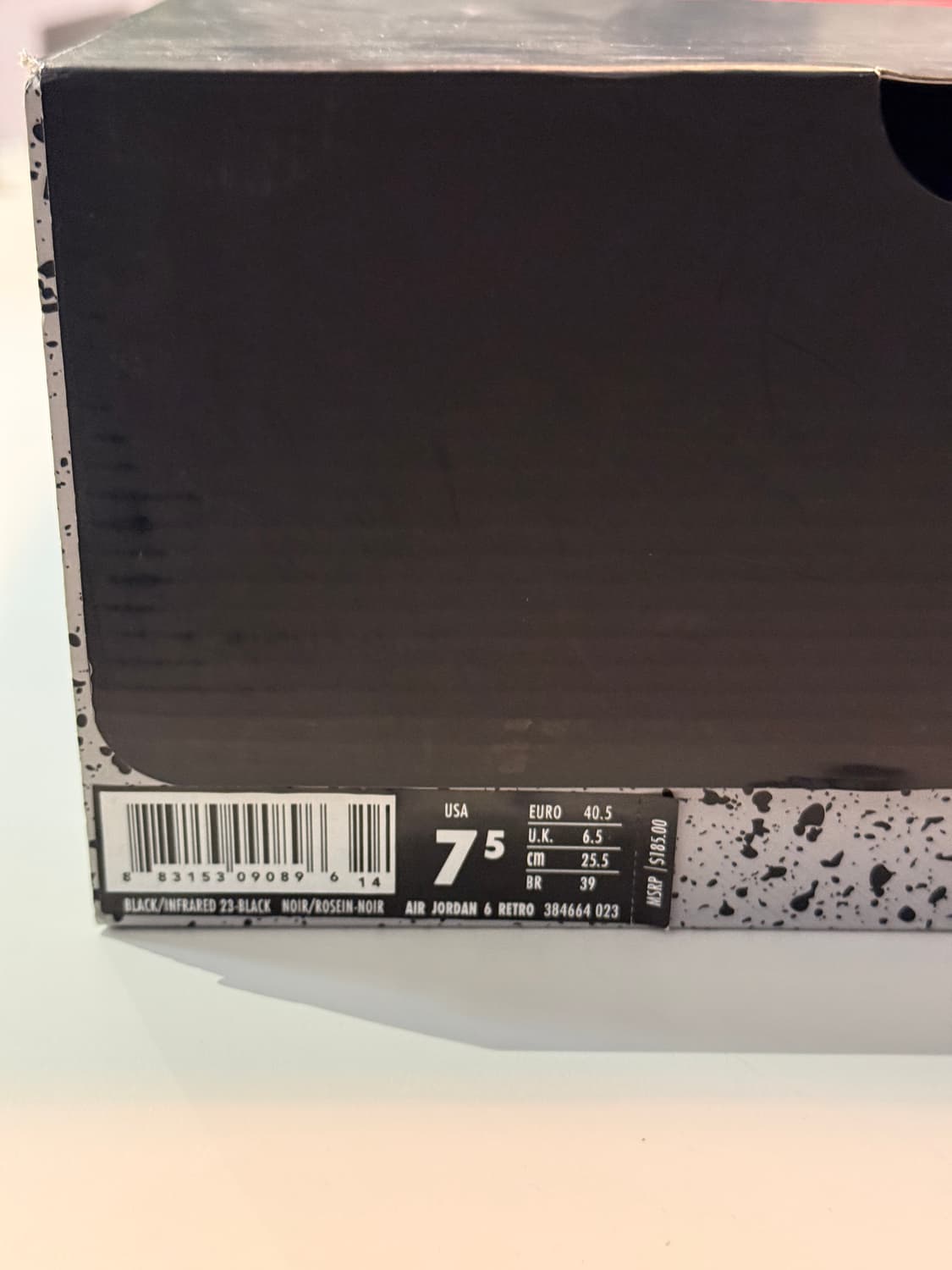 [255] 나이키 조던6 인프라레드  상품이미지4