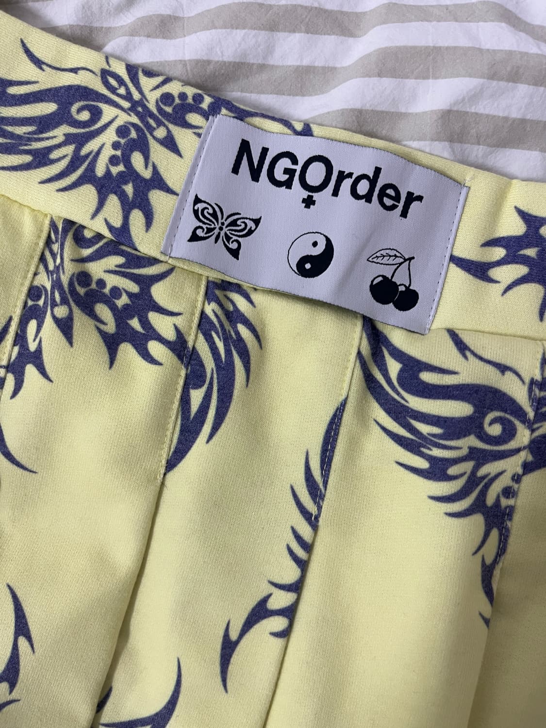 Lemon pleats sweat skirts 상품이미지4