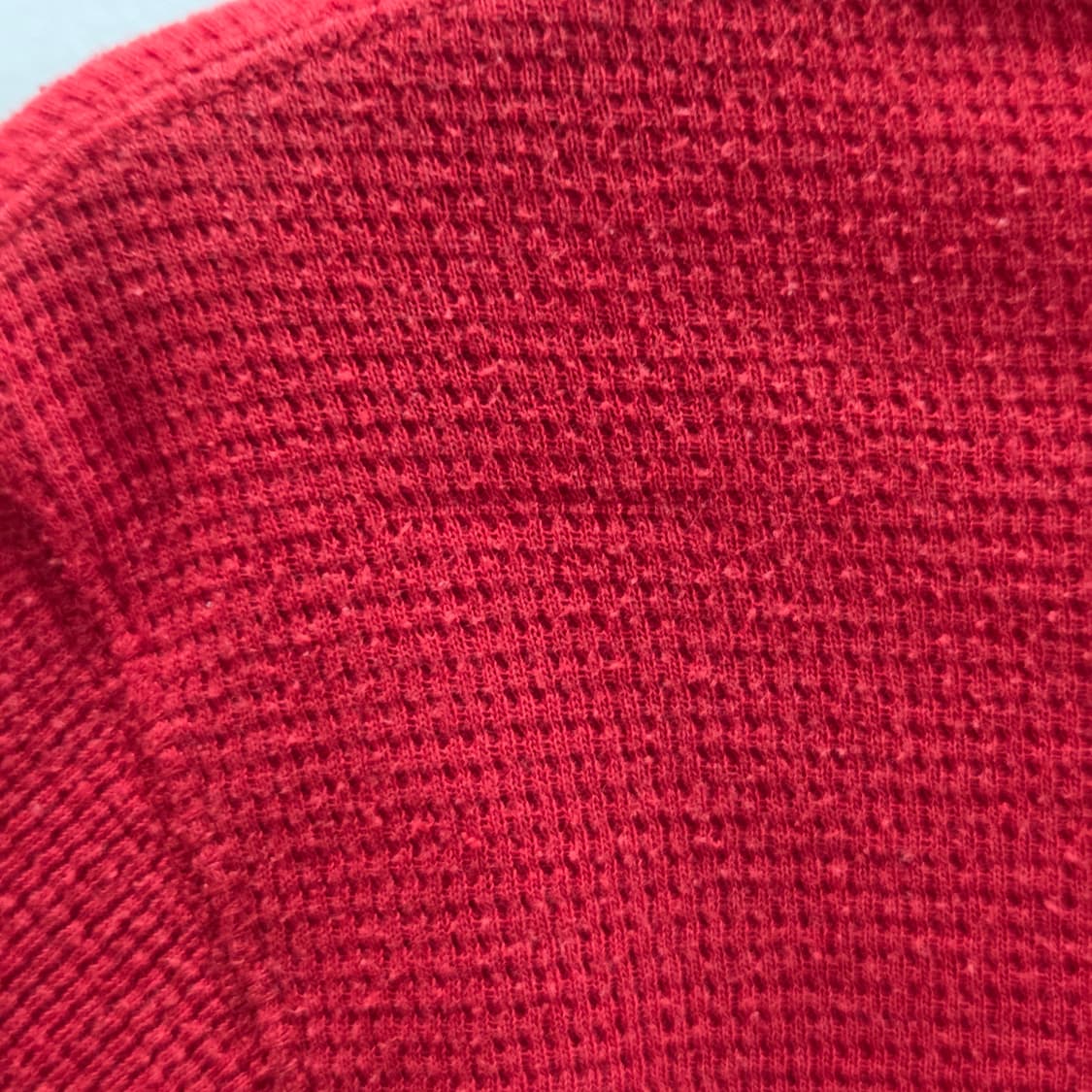 폴로랄프로렌 와플 롱슬리브 레드 S 상품이미지8