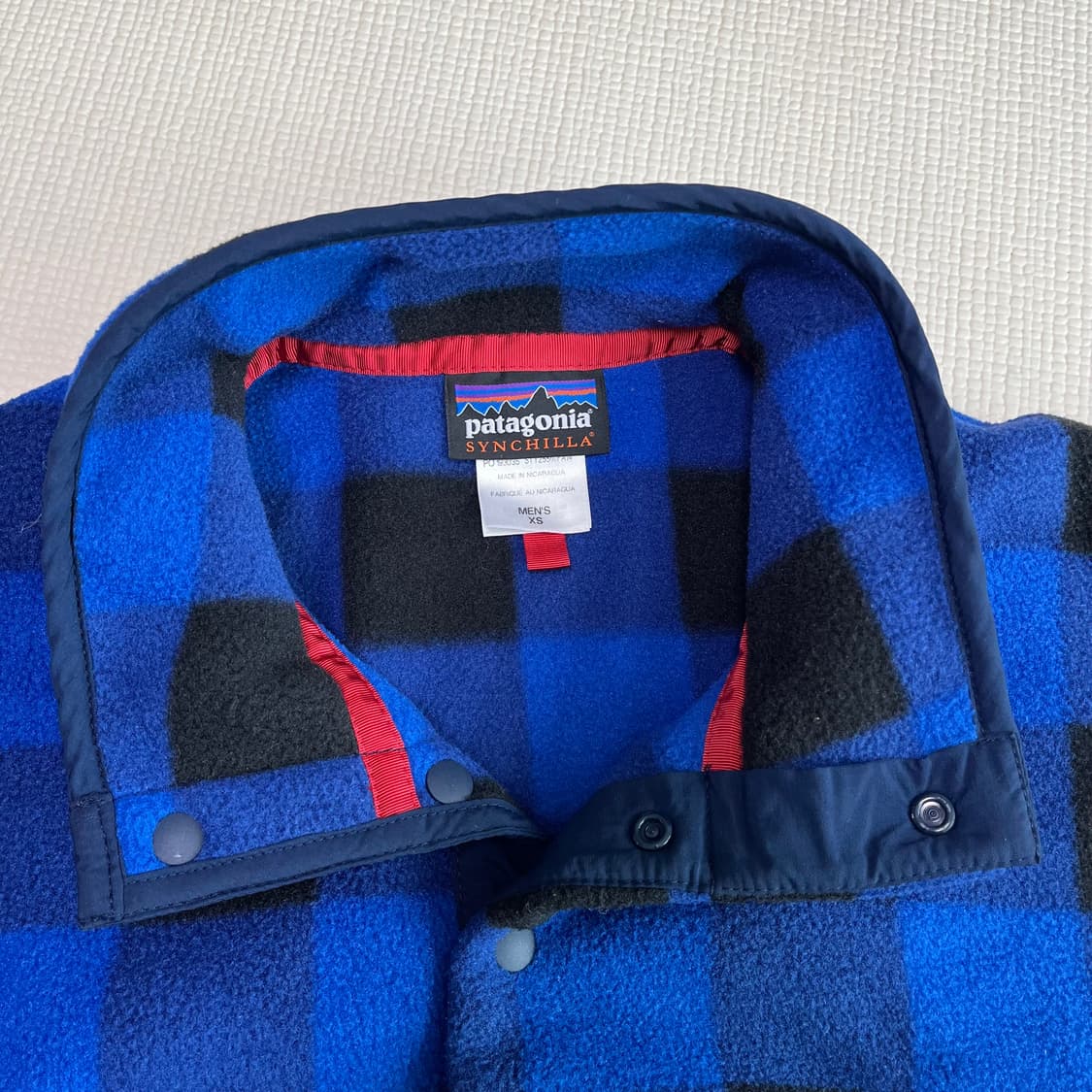 파타고니아 신칠라 버팔로 체크 블루 상품이미지3