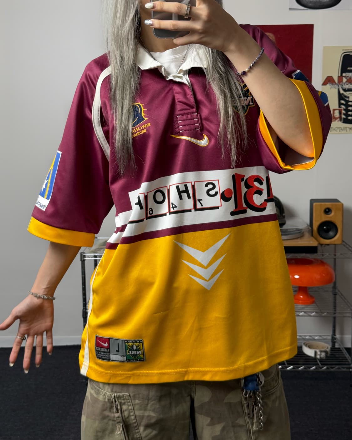 나이키 NRL 90s 하키 반팔 져지 상품이미지1