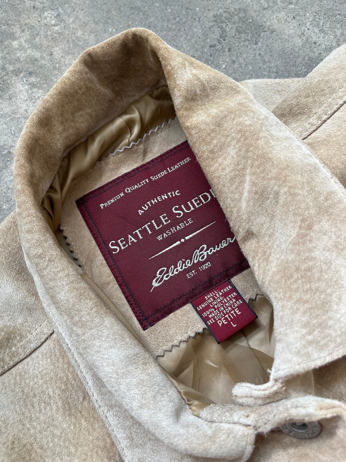 Eddie Bauer 스웨이드 트러커 자켓  상품이미지4