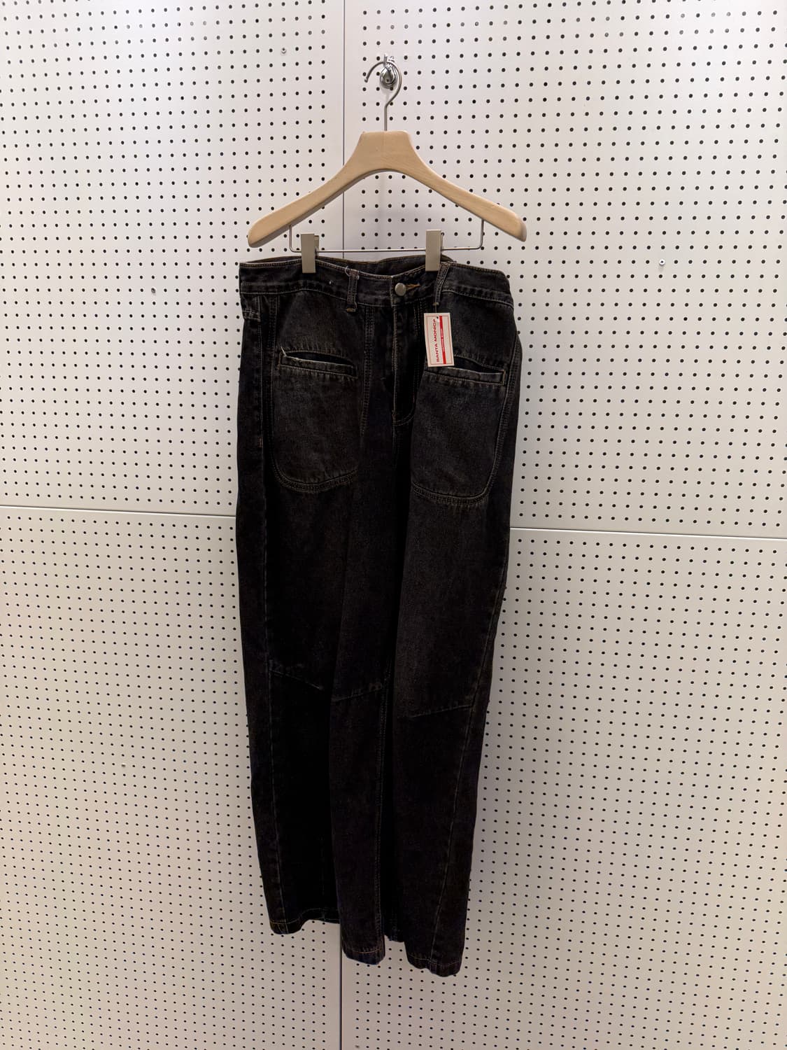 트릴리온 포켓 워싱 데님 팬츠 U1513 상품이미지3