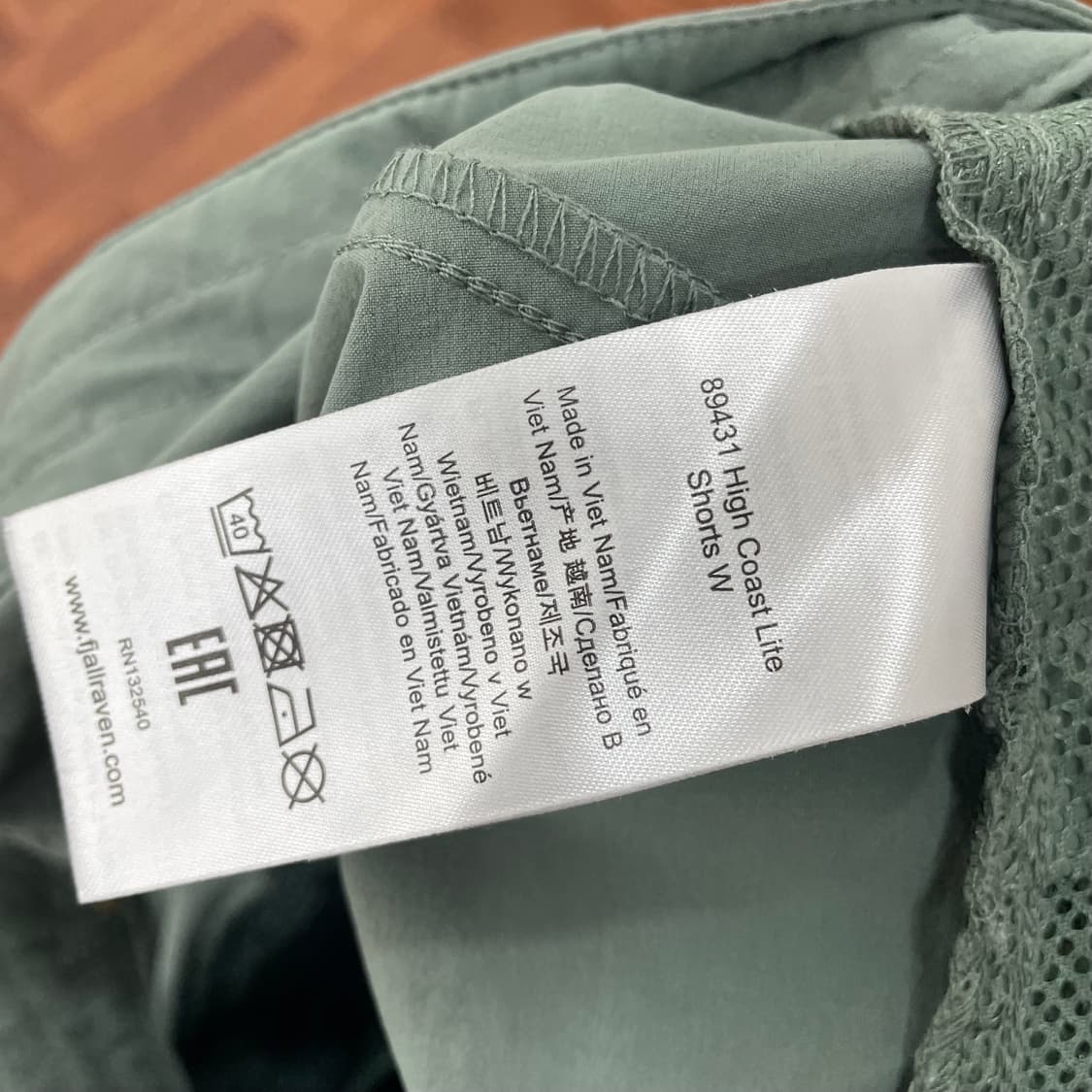 피엘라벤 우먼 하이코스트 라이트 쇼츠 상품이미지5