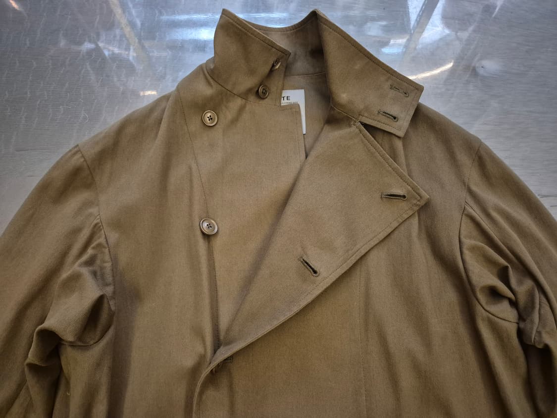 S'YTE Yohji yamamoto 밀리터리 하이넥 코트 상품이미지5