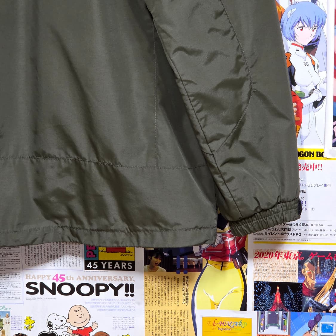 디키즈 카키 고프코어 바람막이 자켓 상품이미지7