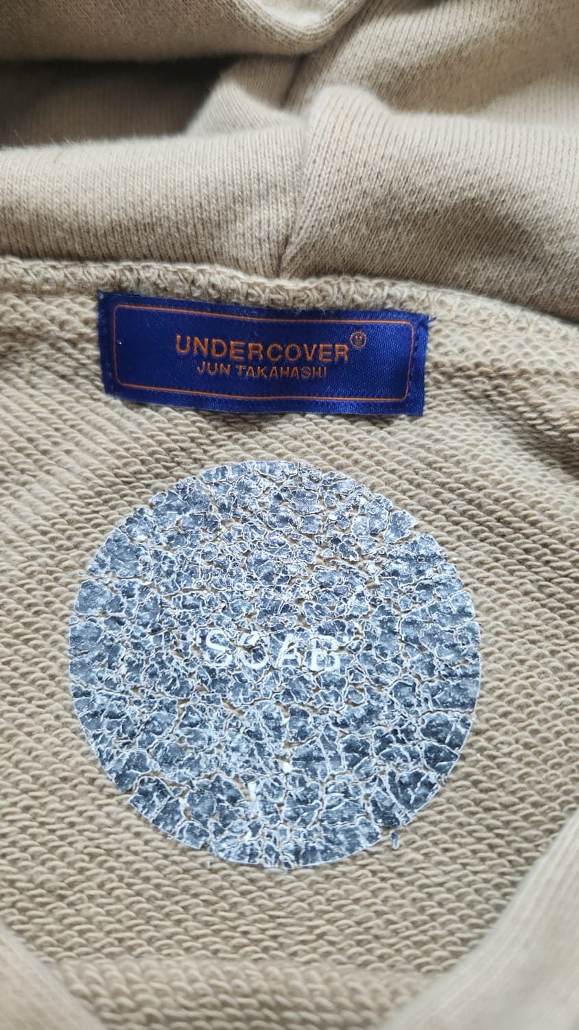 Undercover SCAB GIZ Half Sleeves Hoodie 상품이미지4