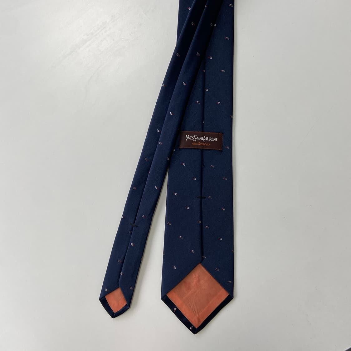 입생로랑(YSL) 명품 정품 심플로고 넥타이 7.8cm 상품이미지2