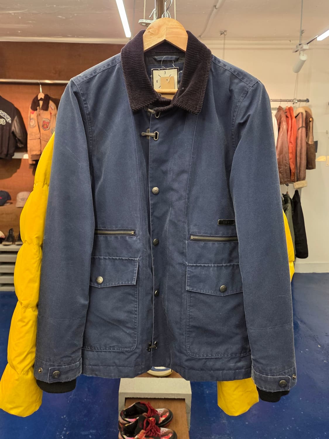 KR3W 코듀로이카라 버클 워크 자켓 상품이미지4