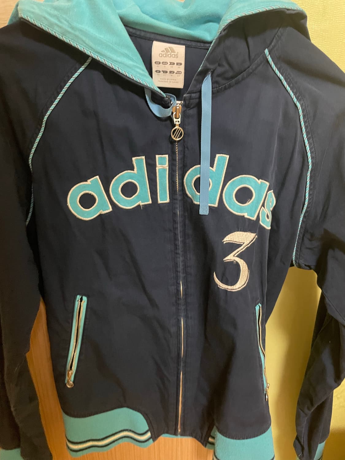 아디다스 빈티지 후드집업 상품이미지1