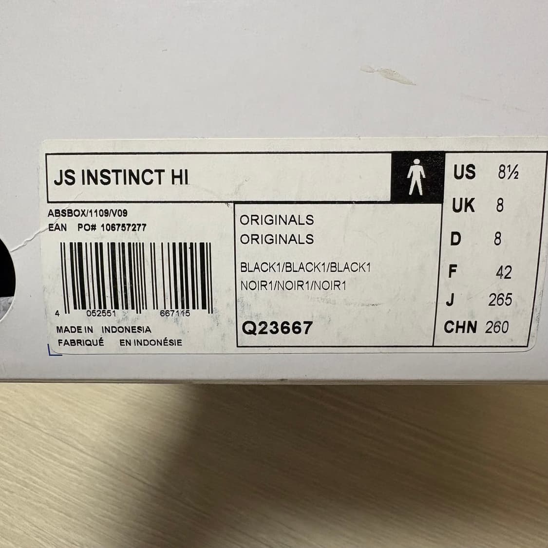 제레미스캇 인스팅스 하이 체크블랙레드 uk8 상품이미지7