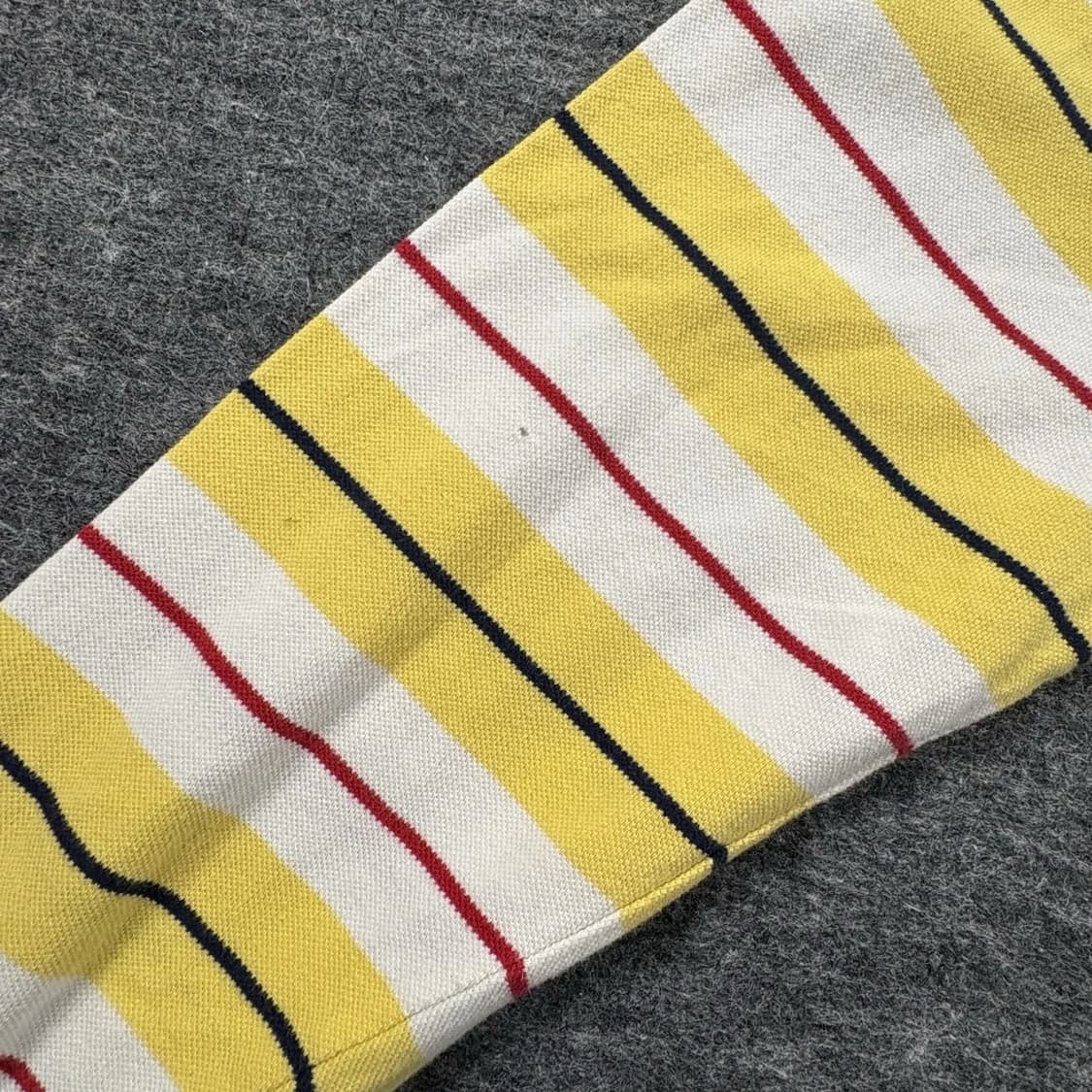 폴로 랄프로렌 옐로우 스트라이프 빅포니 긴팔 카라티 상품이미지6