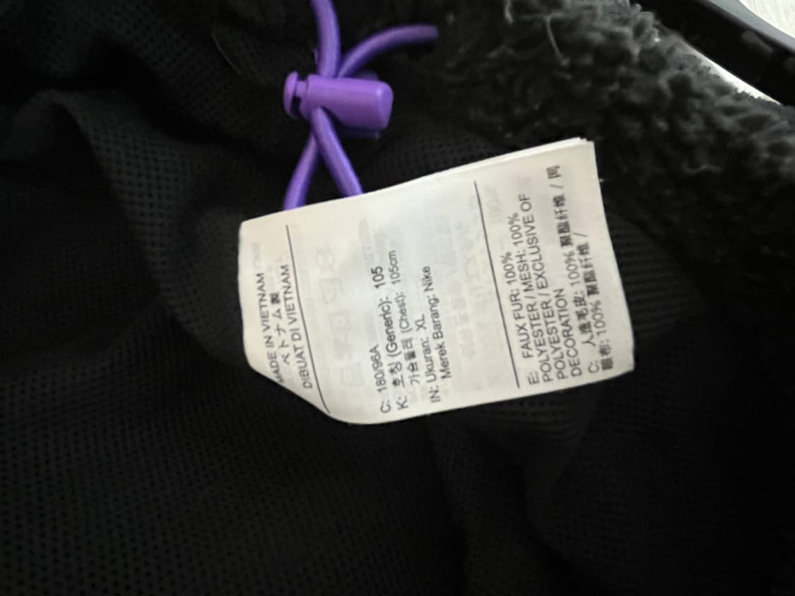 나이키 양털 후리스 아노락 xl 남여공용 상품이미지10