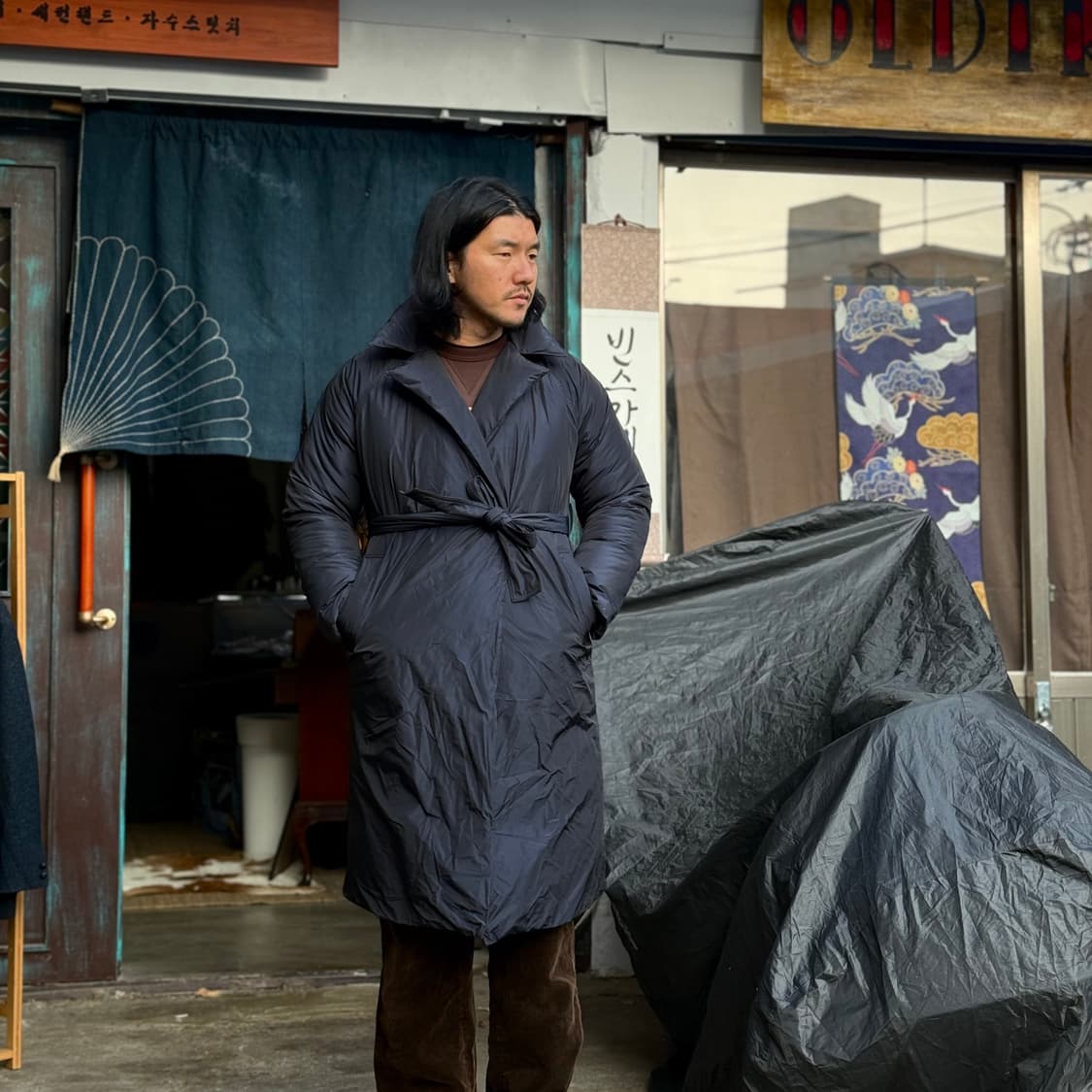 브룩스브라더스 다운 롱 패디드 자켓 S 상품이미지7