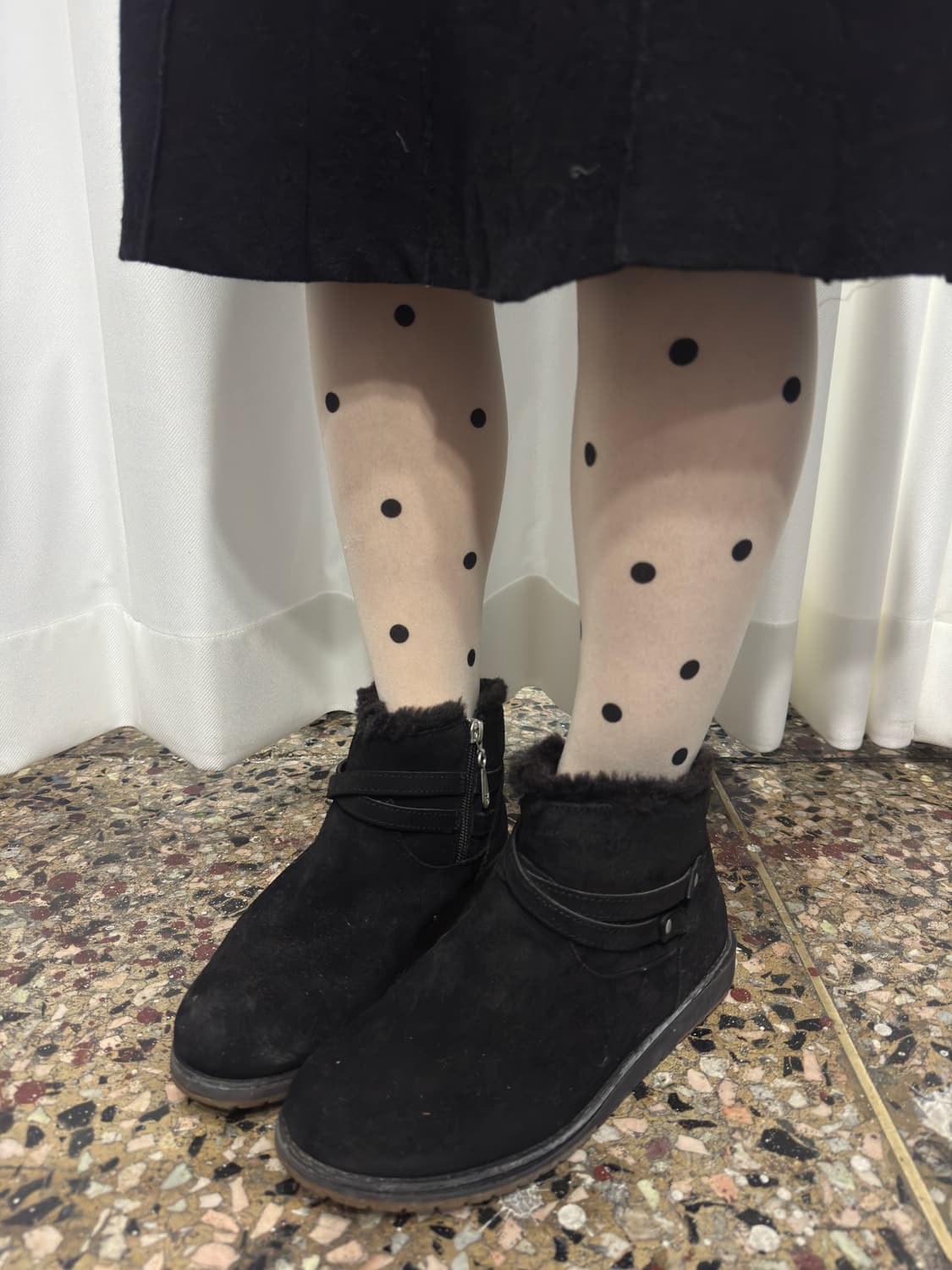 emu design suede fur shoes 상품이미지5