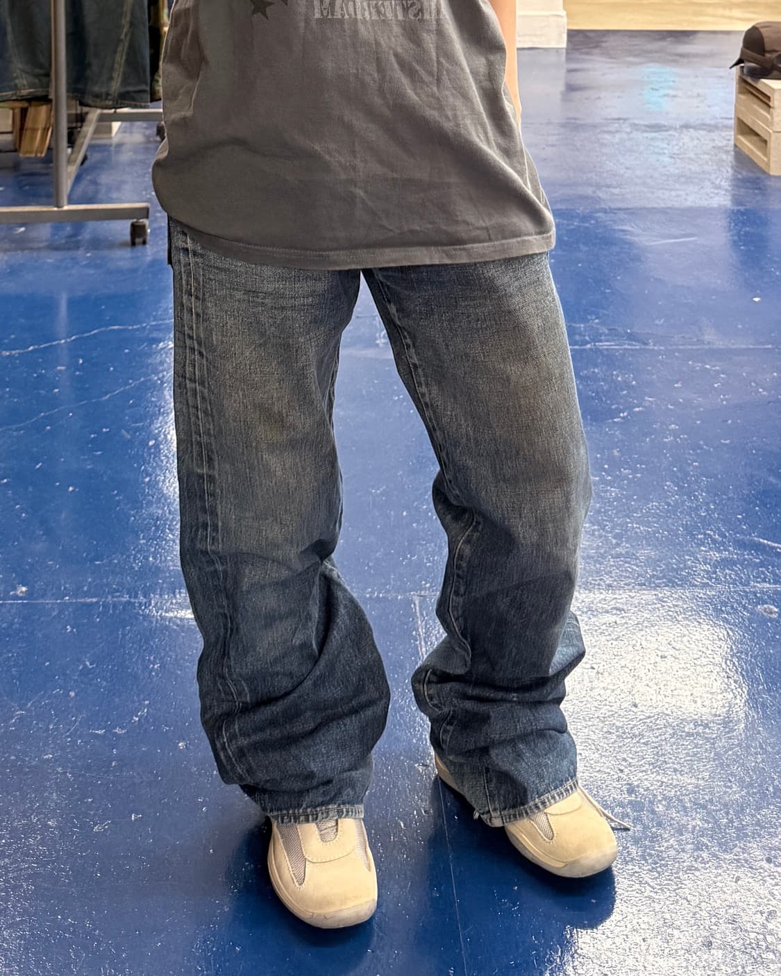 컬렉션 앤티모드 중청 데님팬츠 상품이미지1