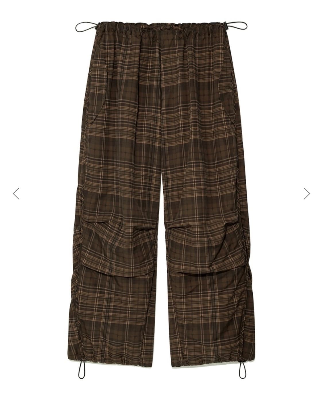 [S] GLOWNY 글로니 체크 트랙팬츠 상품이미지3