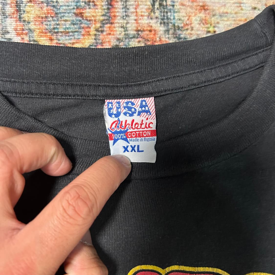 [2XL] 00s 마이크 타이슨 vs 레녹스 루이스 부틀렉 반팔 상품이미지4