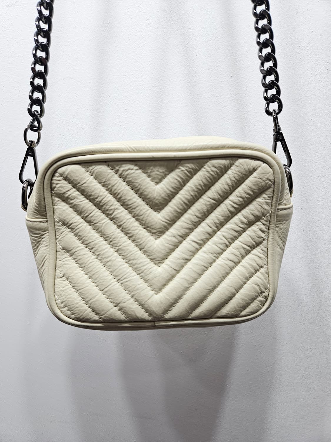 피엔느(pienne) 퀼팅 체인 크로스백 made in Italy  상품이미지2