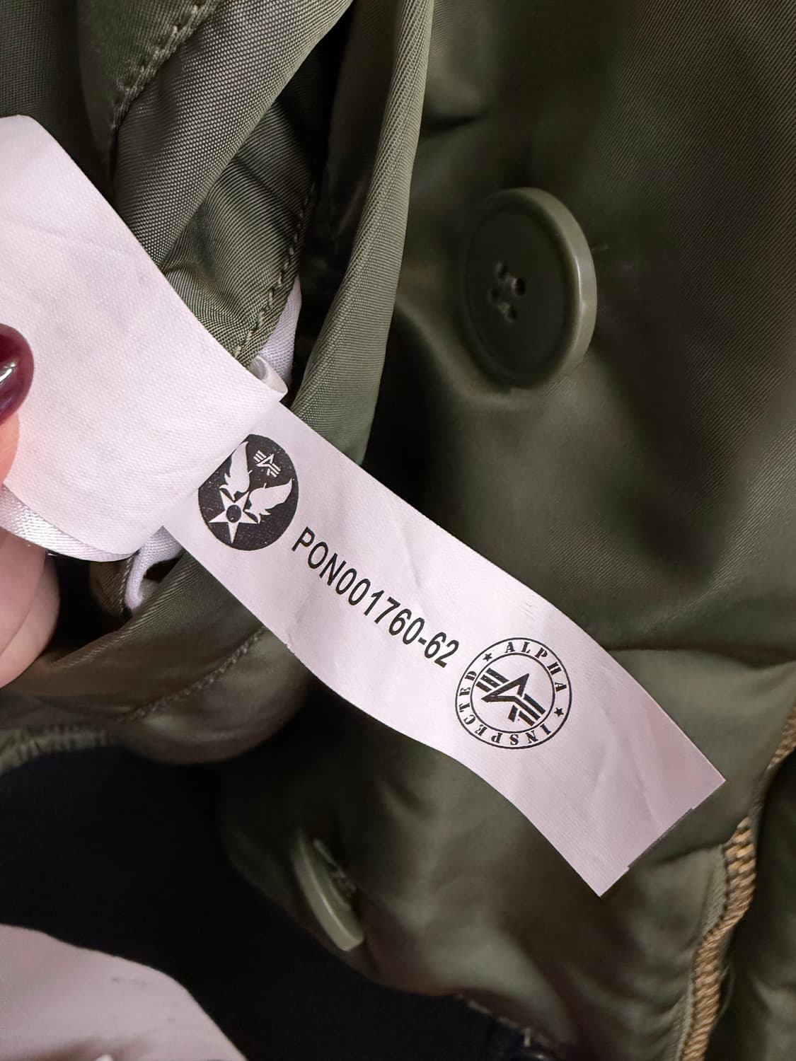 N185. 알파인더스트리 헬리녹스 점퍼 자켓 상품이미지4