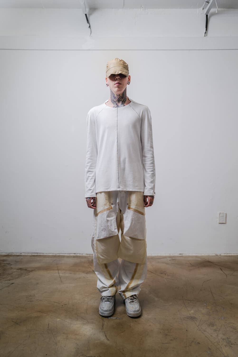 까르넷 아카이브 CRUSTACEAN WIDE LEG TROUSERS 상품이미지1