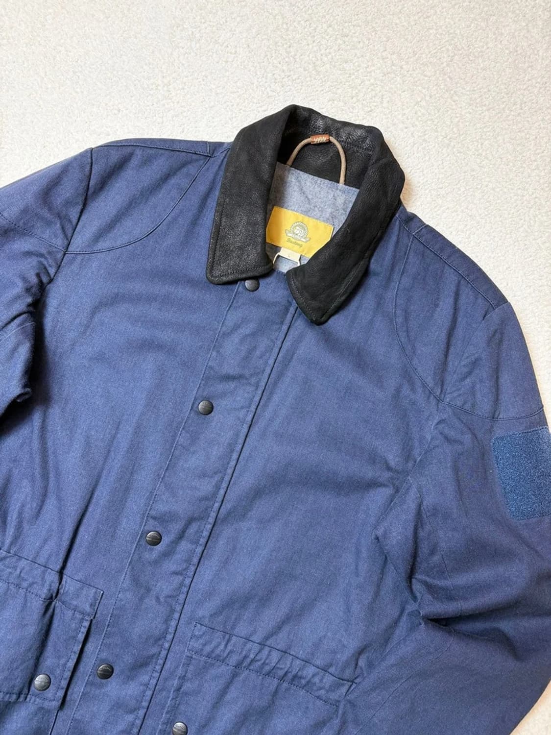 바스통 유틸리티 카라 배색 비데일 자켓 PN6609 상품이미지2