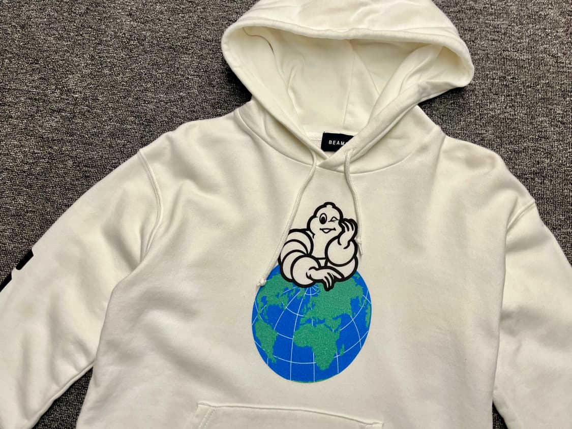 [95] 빔즈 BEAMS X 미쉐린 MICHLIN 후드티 상품이미지2