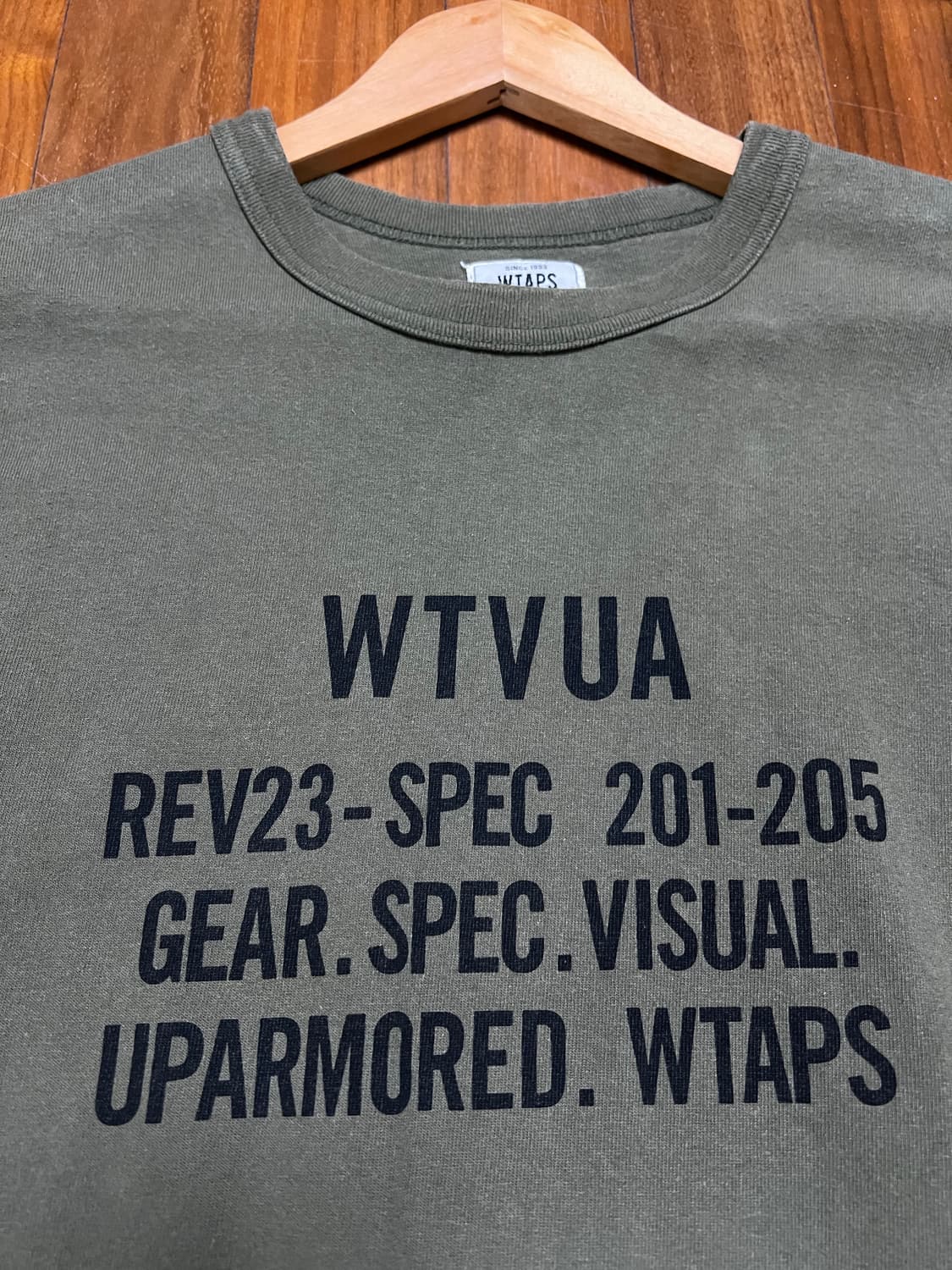 더블탭스 밀리터리 티셔츠 M 상품이미지2