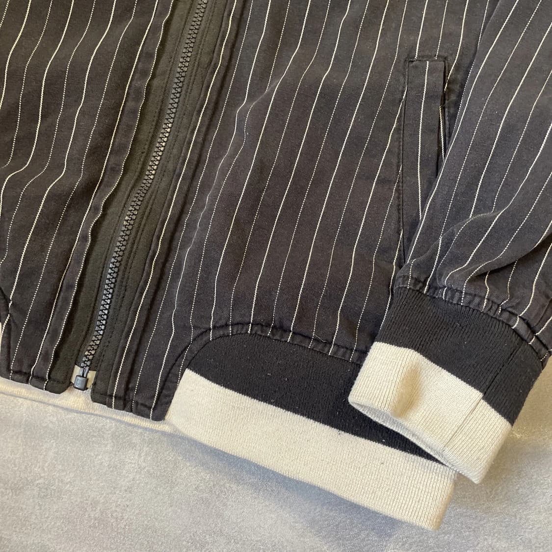 스투시 스트라이프 봄버 자켓 상품이미지5