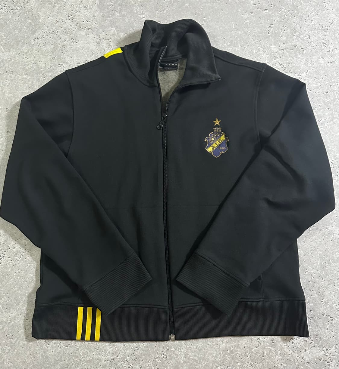 00s adidas 스웨덴AIK  블랙 트랙탑 상품이미지2