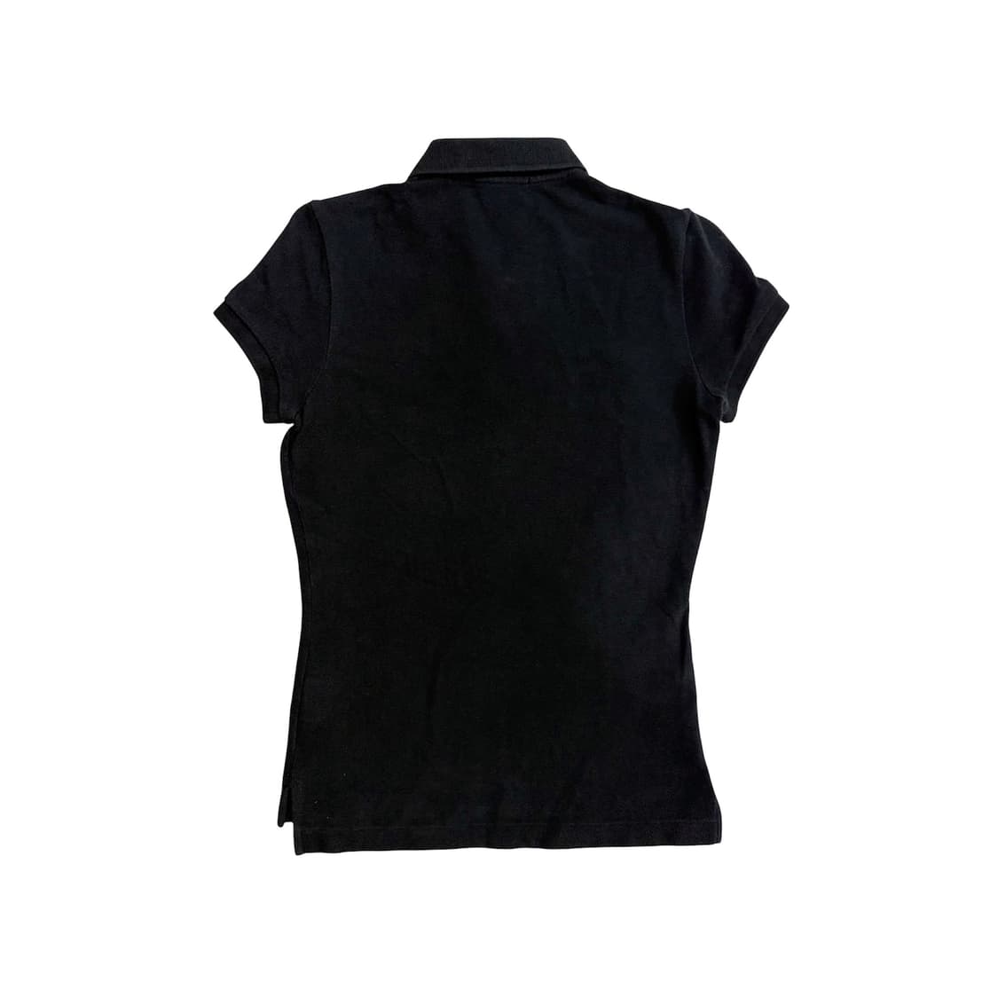 폴로 랄프로렌 여성 블랙 반팔 카라티 티셔츠 S 상품이미지2