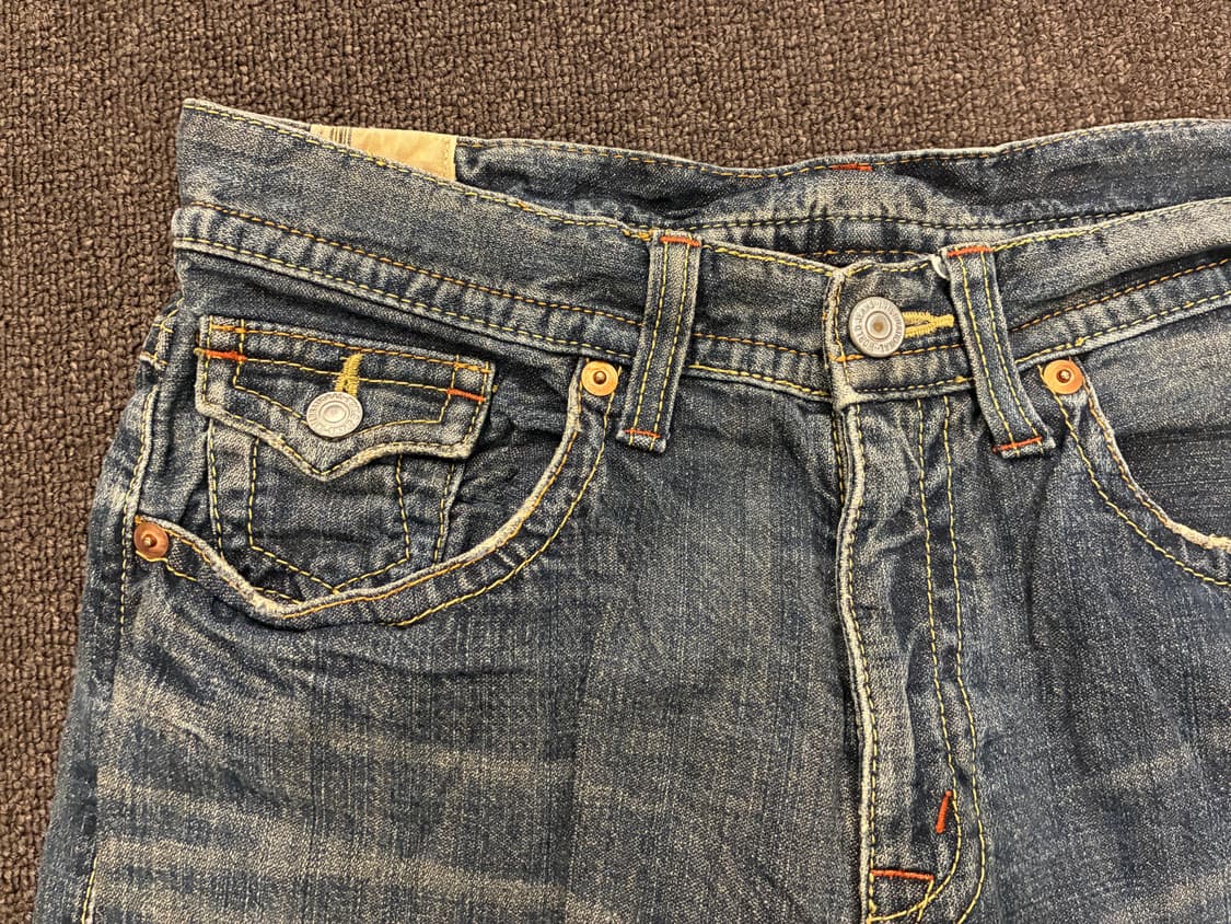 32)Japanese vintage 포켓 디테일 스트레이트핏 데님팬츠 상품이미지4