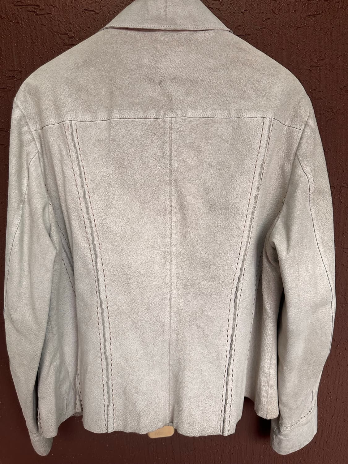 pig leather white jaket   상품이미지7