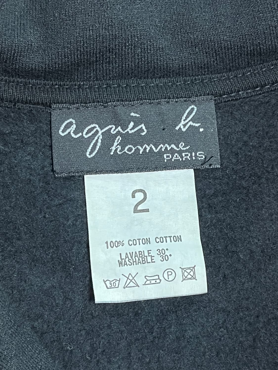 90s 빈티지 아네스베 Agnes.B 집업 자켓 상품이미지2