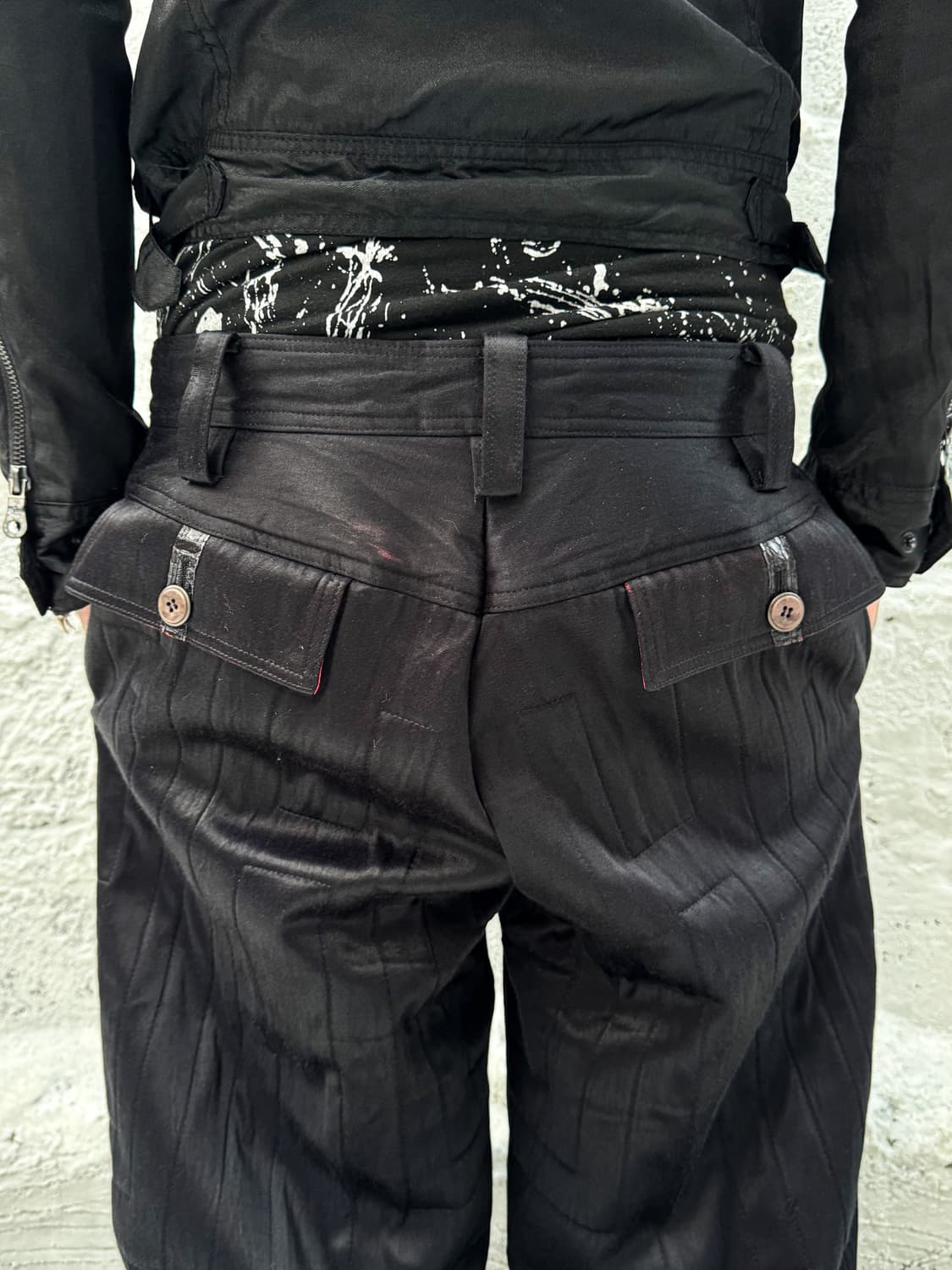 KOHSHIN SATOH – Embossed Pants  상품이미지5