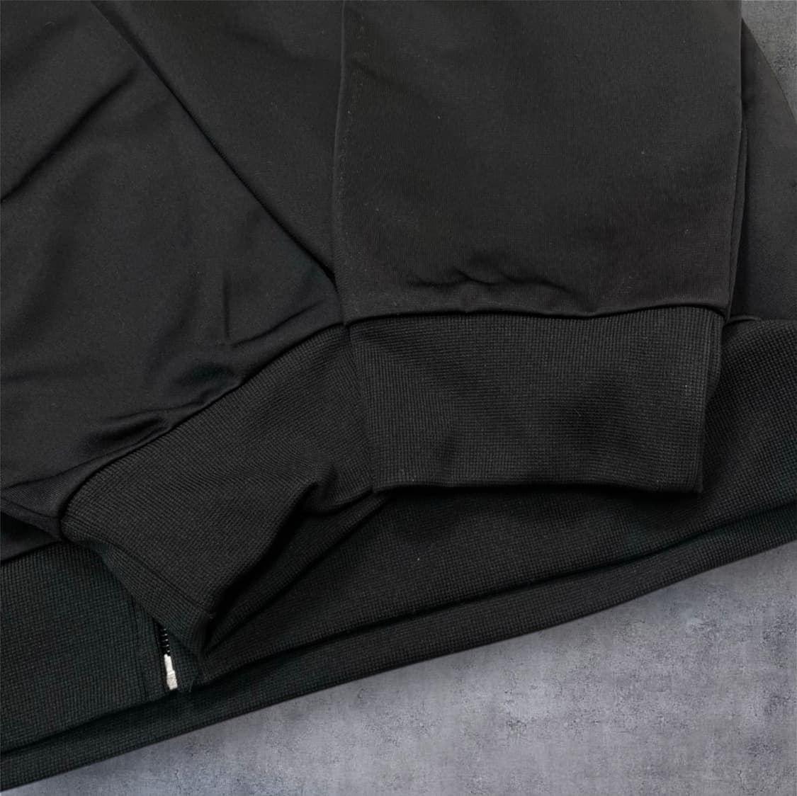 아디다스 Adidas 블랙 3스트라이프 트랙탑 집업 XL 상품이미지5