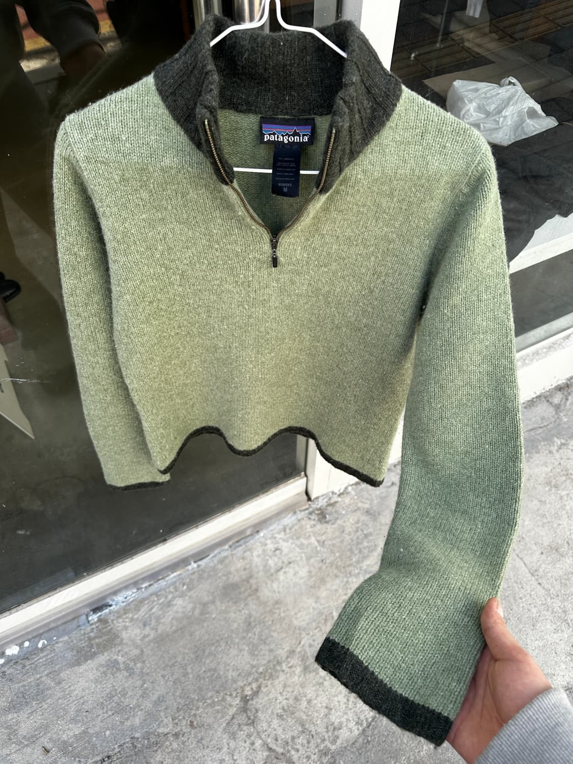 파타고니아 램스울 하프 집업 니트  상품이미지3