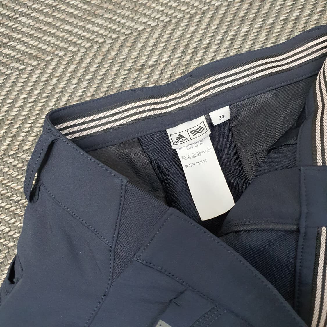 아디다스 골프웨어 스판 팬츠 남자34~35 상품이미지2