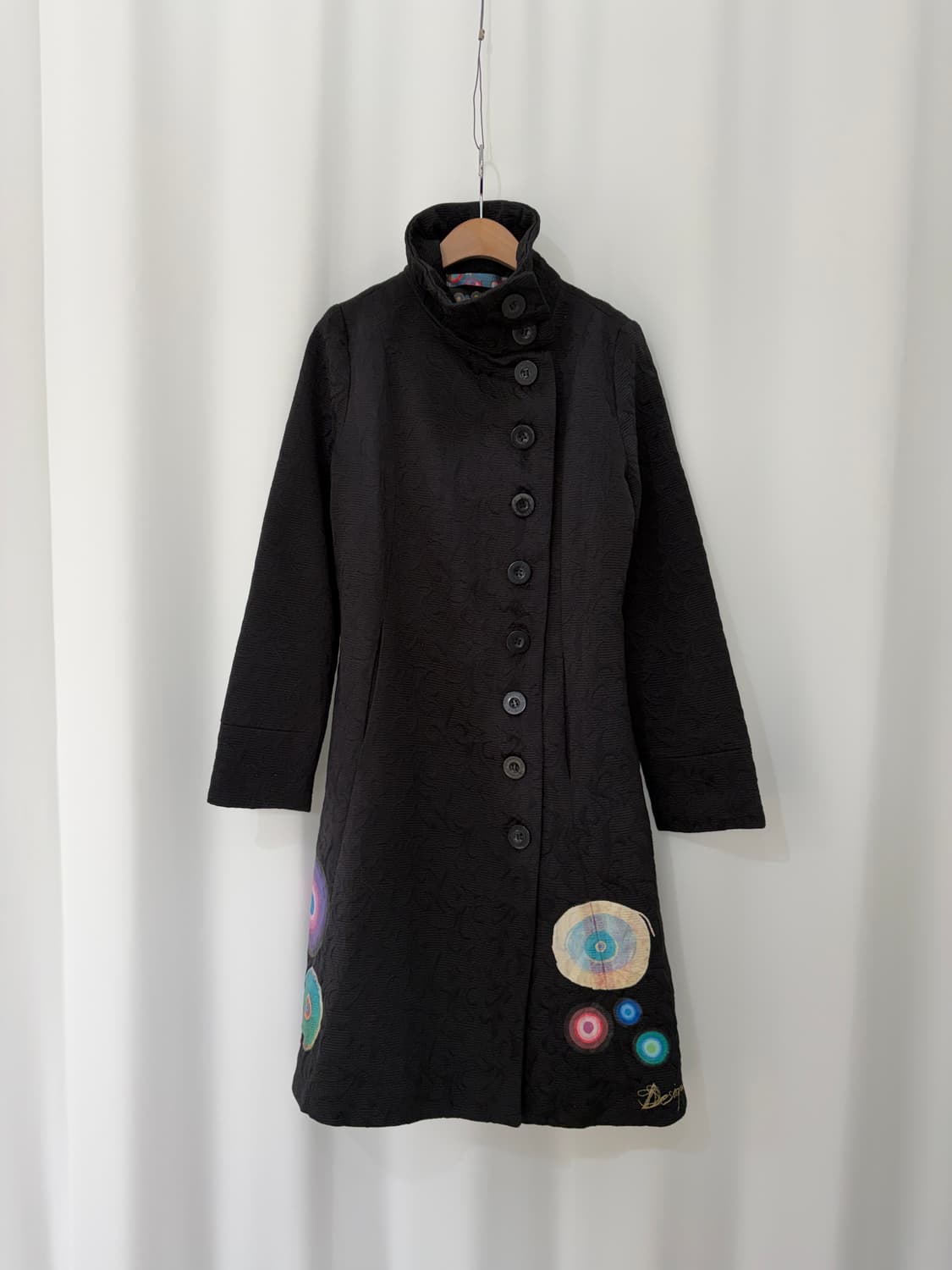DESIGUAL jacquard long jacket    상품이미지1