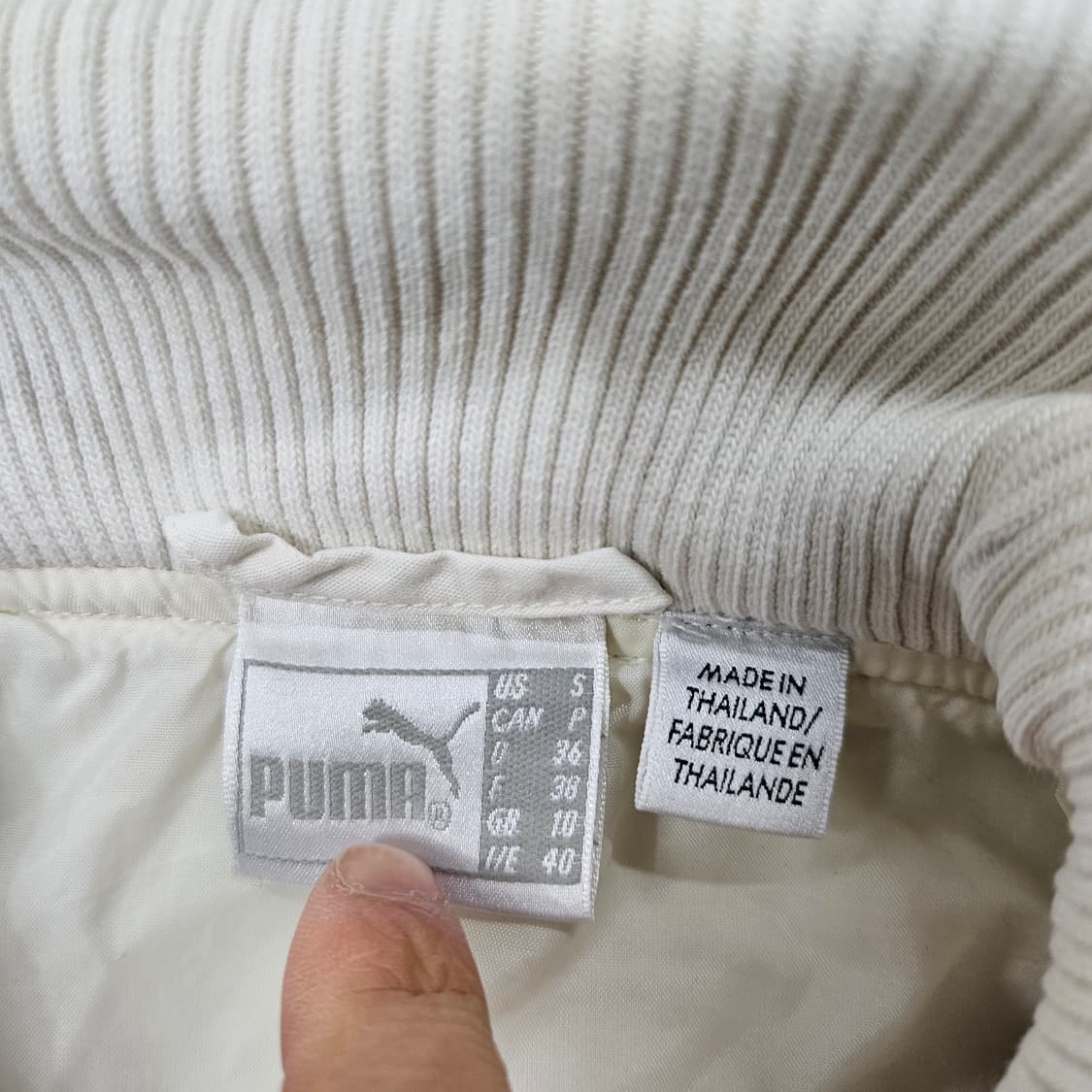 y2k 푸마 하이넥 자켓 S 상품이미지4