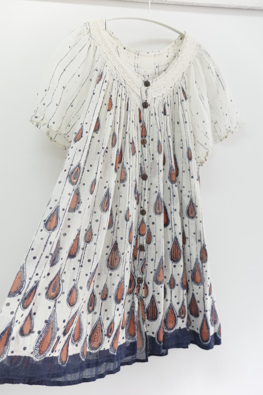 Bohemian frill blouse 상품이미지2